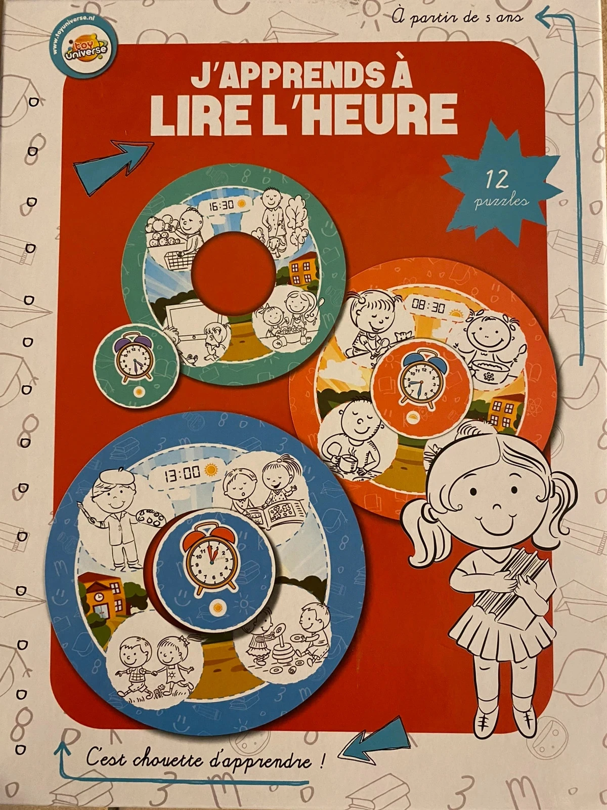 Jeu pour apprendre à lire l’heure